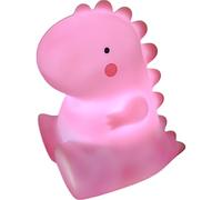 Genérico Lámpara Lil Dino con Luz Quitamiedos Infantil - Ayuda para Dormir Bebé, Iluminación Nocturna Azul o Rosa - Regalo Original para Recién Nacidos y Niños (Rosa)