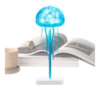 Generico Lámpara Medusa - Lámpara LED con control por voz | Lámpara de mesa recargable con sensor táctil, luz ambiental que cambia de color para la mesita de noche del dormitorio, regalo