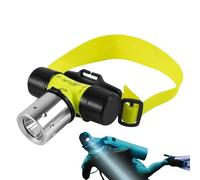 Generico Lámpara para cabeza subacuática - Buceo Flashlight, Waterproof Headlamp Device, Bright Diving Light Tool | Night Submersion Accessory, ideal for Snorkeling Swimming Exploration Adventure
