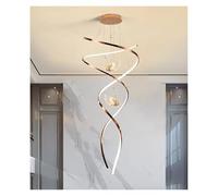 Genérico Lampara techo, Modern dine dining room Pendant lights indoor lighting Ceiling lamp hanging light led Chandeliers for living lightin(B-130cm,Cold)