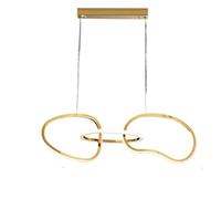 Genérico Lampara techo, Modern dining room lamparas decoracion hogar moderno smart Pendant lights decoration salon Chandeliers for(Gold 3 heads,Cold)