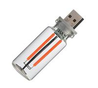 Genérico Lámpara USB para coche - Luz interior, LED de control táctil | Bombilla decorativa con forma de botella, fuente de luz automática compacta, pequeña lámpara enchufada para iluminación