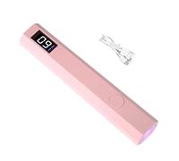 Genérico Lámpara UV Uñas Gel, Lámpara UV LED Inalámbrica, Secador De Uñas Con USB Recargable Portátil Lámpara UV Para Uñas De Gel, Lámpara De Esmalte De Uñas Para Tiendas