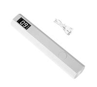 Genérico Lámpara UV Uñas Gel, Lámpara UV LED Inalámbrica, Secador De Uñas Con USB Recargable Portátil Lámpara UV Para Uñas De Gel, Lámpara De Esmalte De Uñas Para Tiendas