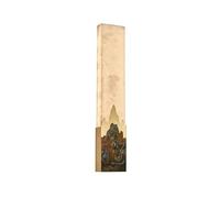 Genérico Lámparas de araña, Baroque classical Led Marble Wall Light Fixture for Foyer Living Room Hotel deco Large Copper Garden Lighting Enamel Lamp(Style A,Height 60CM)