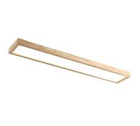 Genérico Lámparas de araña, Lámpara de techo tira, estilo japonés, LED, cerca del, luminarias, Wabi Sabi, iluminación oficina madera, súper brillante, 4700 lm, for sala estar, cocina(60Cm/23.6In)
