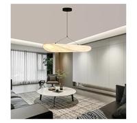 Genérico Lámparas de araña, Luces colgantes Led Slik creativas, decoración for sala de estar, lámpara techo colgante, candelabro comedor, accesorio iluminación for interiores(Dia50CM,Cold)