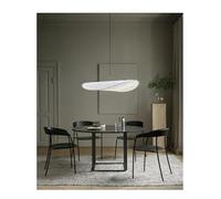 Genérico Lámparas de araña, Luces colgantes Led Slik creativas, decoración for sala de estar, lámpara techo colgante, candelabro comedor, accesorio iluminación for interiores(Dia80CM,Warm)