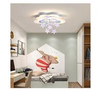 Genérico Lámparas de araña, Luces Led de techo, lámpara murciélago dibujos animados for dormitorio infantil, sala estudio, cuarto bebé, iluminación moderna, decoraciones for el hogar(50x34x10cm,Cool)