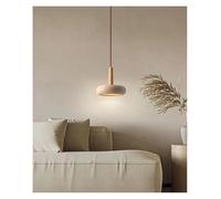 Genérico Lámparas de araña, SANDYHA Yellow Cave Stone Pendant lights for Bedroom Dining Table Lighting LED lamps for Living Room Decoration home(A - D15cm H6cm,Warm)