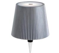 Genérico Lamparas sin Cables, Lámpara de Botella Inalámbrica 3 Colores Regulable Recargable con Batería Lámpara de Mesa Táctil para Restaurante, Bar, Casa, Oficina (Plata)