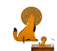 Genérico Lampe Animal en Bois - Lampe de Table Animale | Veilleuse en Bois LED - Luminaire de Table pour Chambre d’ Lumière LED Décorative Douce pour Ambiance Nuit et Décoration Enfant