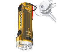 Genérico Lampe De Poche Porte-Clés - Torche Électrique Rechargeable, Lumière De Porte-Clés | Mini Éclairage Led Portable Pour Course Marche Survie Maison Camping Randonnée Pêche Urgence Travail Nuit