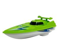 Generico Lancha de juguete a batería, barco de juguete que funciona con lancha de 15 cm, barco de juguete para niños, barco a motor eléctrico, juego Sea Race, colores surtidos color aleatorio