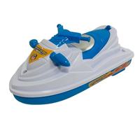 Generico Lancha de juguete a batería, moto de agua, Jet Sky, barco de juguete que funciona con lancha a pilas, súper rápido, 17 cm, juguete para niños, barco a motor eléctrico, juego Sea Race