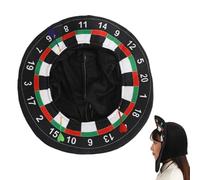 Genérico Landlady Costume Hat - Hood Gag Joke Hat | Funny Headwear Modern Fashion, Gag Cosplay Dartboard Theme,for Women Teens Students Adults Children Family Gathering Birthday Halloween Stage