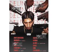 Generico L'angelo del Male Álbum Baby Gang marco negro 30 x 40 cm alta resolución (sin marco 1)