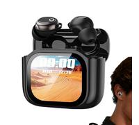 Genérico Language Translator Earbuds - Intelligent Wireless Interpretation, Realtime AI Voice Conversational Tool, Global Communication Helper | Advanced Digital Tech, For Tourism Business Conference