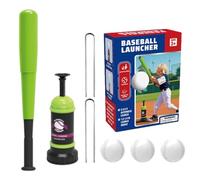Genérico Lanzador De Entrenamiento De Béisbol T-b-All, Fácil Configuración, 1 Juego, Entrenador De Béisbol Emergente, Máquina De Bateo De Juguete, Diseño Apto para Niños, Ideal para Jugar En Grupo