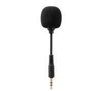Genérico Lapel Microphone - 9.7x5mm Lävalier Microphone | Omnidirectional Lapel Mìc 3.5mm Plug - HighSensitivity Condenser Core -42dB Noise Reduction | Mini Clip On Recording for Phone Camera Podcast