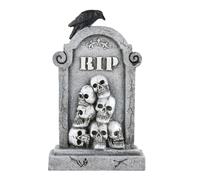 Genérico Lápidas para Tumbas Halloween | Decoración Halloween Lápidas Exterior | Señales Miniaturas para Jardín Exterior Fiesta Decoración