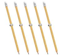 Genérico Lápiz Fidget para,5 Piezas Lápices Roscados Silenciadores Antiestrés para TDAH | Instrumentos de Escritura Calmantes para Escuela Viaje Casa