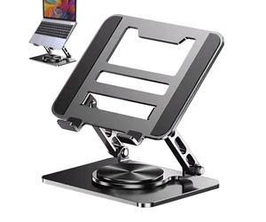 Genérico Laptop Holder - 360° Rotating Laptop Heat Dissipation Riser - Foldable Tablet Holder | For Table Office Home Work Game Men Women Adults