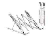 Genérico Laptop Stand, Adjustable Computer Riser Rack, Ergonomic Desk Holder, Portable Laptop Lifting Bracket, Ideal for Home, Workstation, Study Table, Travel, 18.7x9.84x2.17 Inches