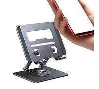 Genérico Laptop Stand - Aluminum Alloy Laptop Notebook Stand, 360 Rotating Riser, Computer Riser | Desk Holder For Smartphones, Notebooks, Tablets, Home College Streaming
