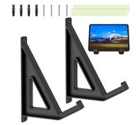 Genérico Laptop Wall Mount Shelf, Adjustable Keyboard Wall Hanger and Display Bracket, Space-Saving Computer Stand for Electronics, Bedside Storage for Art, Picture Frames, Routers, Home Offices Use
