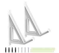 Genérico Laptop Wall Mount Shelf - Keyboard Wall Mount Hanger Display | Keyboard Holder | Adjustable Computer Bracket Electronics Bedside Storage For Art Books Frames Pictures Routers Home Offices