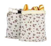 Genérico Large Capacity Bread Storage Bag Reusable Kitchen Organizer