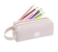 Genérico Large Capacity Pencil Case, Double Layer Stationery Bag Organizer | Large Capacity Pencil Case, Generic Double Layer Stationery Organizer, Storage Bag Holder For Office Supplies Makeup Bag