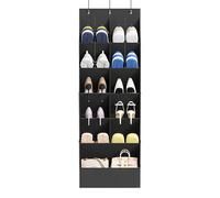 Genérico Large Capacity Shoe Rack, Over the Door Organizer, Hanging Closet Racks, Shoes Storage Solution, 16,54 x 5,91 x 47,24 pulgadas, Making It Ideal para habitaciones y apartamentos pequeños