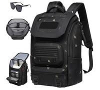 Genérico Large Capacity Versatile Work Waterproof Backpack, Carry On Flight Approved Bag, Multiple Pockets Laptop Backpack
