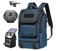 Genérico Large Capacity Versatile Work Waterproof Backpack, Carry On Flight Approved Bag, Multiple Pockets Laptop Backpack