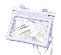 Genérico Large Capacity Waterproof Phone Pouch - PVC Material 22x26cm Air Cushion Sealed Touchscreen Sleeve with 1 Storage Bag - Protective Mobile Case - Devices During Beach Swimming Travel Boating