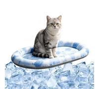 Genérico Large Cat Cooling Mat PP PVC Gel 72x48x8cm Waterproof Scratch Resistant Pet Cooling Pad For Dogs Cats Breathable Bed Cushion Summer Use Extra Large Size