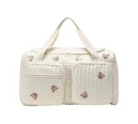 Genérico Large Diaper Bag- 400g Diaper Pouch, Portable Cartoon Bear Diapers Compartment Bag, Spacious Nappy Pouch | Portable Bags For Travel Camping Home Shopping Commuting Work Hospital