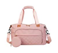 Genérico Large Diaper Bag, Travel Baby Bag, Organizer Tote, Multi Compartment Storage, Ergonomic Carry Design, Gray, 1-Pack for Beach, Hospital, Camping, Hiking, Airplane Trips