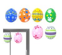 Genérico Large Inflatable Easter Eggs, Spring Celebration Decor, Outdoor Party Decorations for Holidays, Lightweight Reutilizable, Festive Yard Display Collection, Garden Patio Lawn Pathway Use