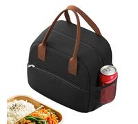 Genérico Large Insulated Lunch Bags - Thermal Lunch Cool Bag With Shoulder Strap | 10L Thermal Food Carrier Tote | Large Capacity Lunchs Bag | For Picnic School Office Camping Hiking