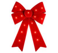 Genérico Large Lighted Christmas Bow | Decorative Battery Operated Ornament