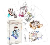 Genérico Las Cartas del Tarot Linestrider,The Linestrider Tarot Cards,Tarot Deck,Firend GameJuguetes de adivinación