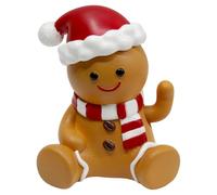 Genérico Las Figuras navideñas Que agitan la Mano añaden un Toque caprichoso y Crean una viñeta Que Llena los Espacios vacíos. Estatua interactiva y Linda de muñeco de Nieve de Papá Noel para Mesa