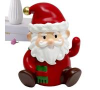 Genérico Las Figuras navideñas Que agitan la Mano añaden un Toque caprichoso y Crean una viñeta Que Llena los Espacios vacíos. Estatua interactiva y Linda de muñeco de Nieve de Papá Noel para Mesa
