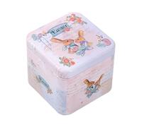 Genérico Latas de Galletas de Pascua | con Conejo para Dulces de Pascua | Estuche Metálico Contenedor - Para Hogar Dormitorio Sala De Estar Fiesta Reunión Galleta