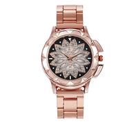 Genérico Latest Belt Creative The Wild Ladies Fashion Steel Fashion Lady Watch Women's Watch Mujeres Oro Gorro Reloj Relojes (Rose Gold, One Size)