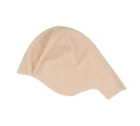 Genérico Latex Bald Cap, Bald Hat, Flexible Realistic Texture Breathable Comfort Fit Lightweight Reusable Easy Removal, Hair Wig Accessory for Women Men Makeup, 6.69x11.81Inches, Beige