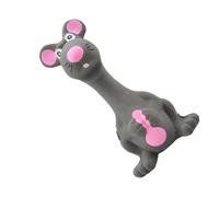 Genérico Latex Chew Toys, Mice Shape Rubber, 5.5x2.7in Compact Funny Sound Dog Toy, Soft Authentic Material, Teething Molar Aid for Puppy Small Medium Dogs, Interactive Play